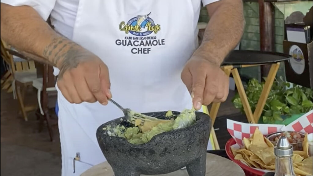 Captain Tony’s Table Side Guacamole