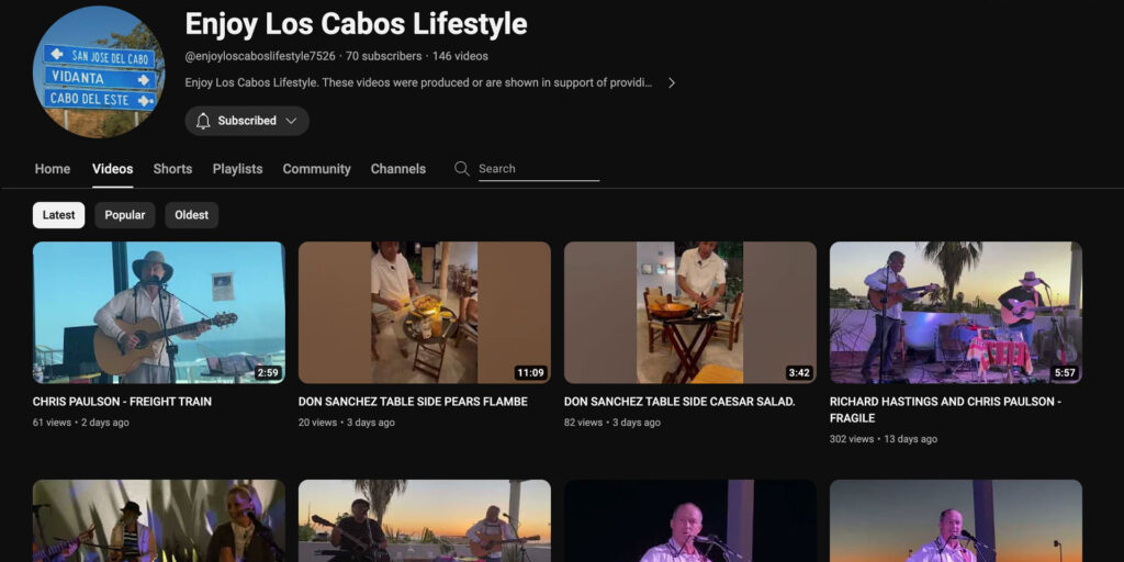 Live Music in Los Cabos