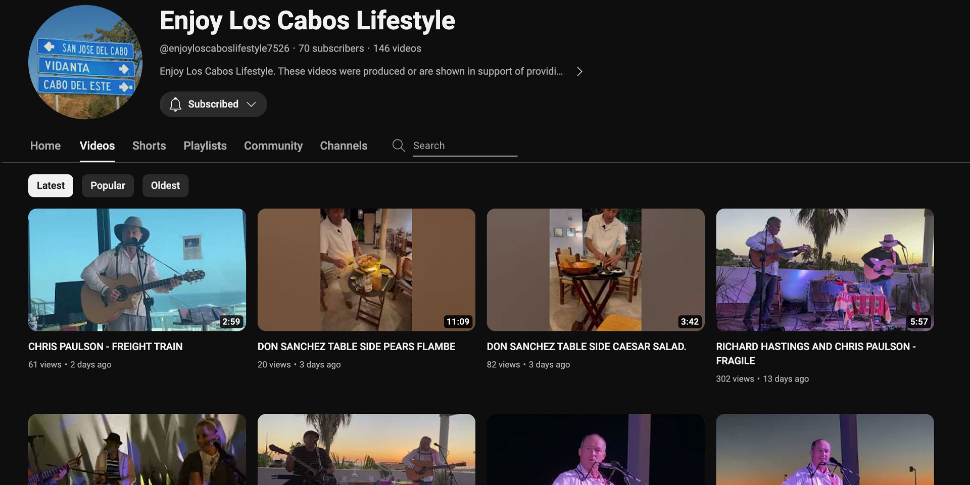 Live Music in Los Cabos