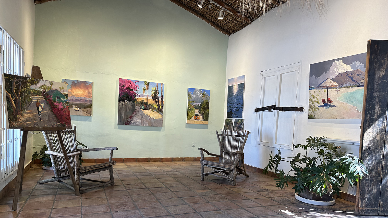 The Ezra Katz Gallery in Todos Santos