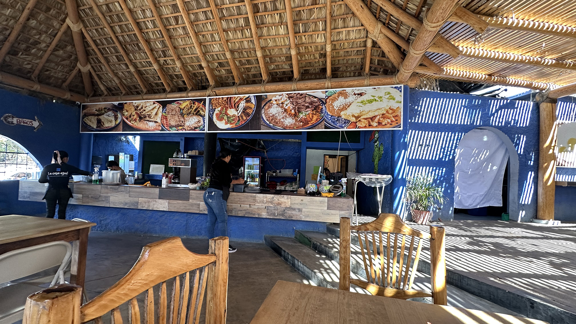 Breakfast at La Casa Azul in San Jose del Cabo
