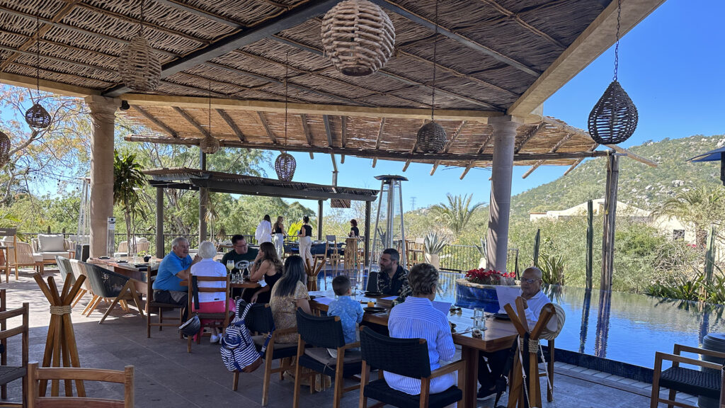 Breakfast at Torote in Valle del Sol El Tezal