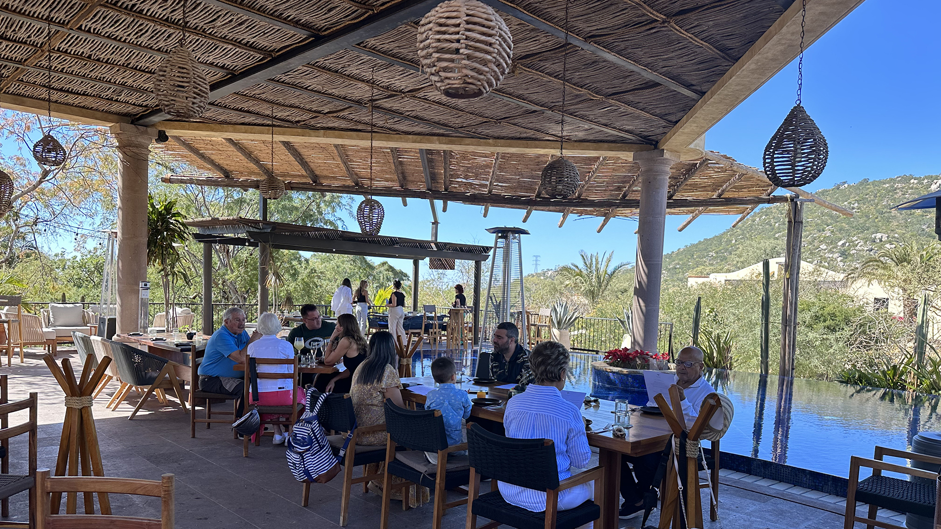 Breakfast at Torote in Valle del Sol El Tezal