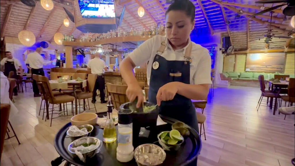 Table Side Guacamole at Solomon’s Landing